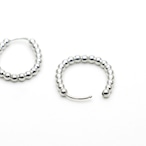 ワンタッチピアス オーバルボール サージカルステンレス SUS304