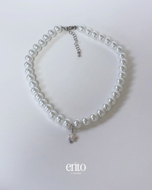 (#0128) lucid pearl necklace