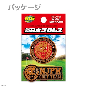 新日本プロレス  ゴルフマーカー（BIGサイズ）　　　　　