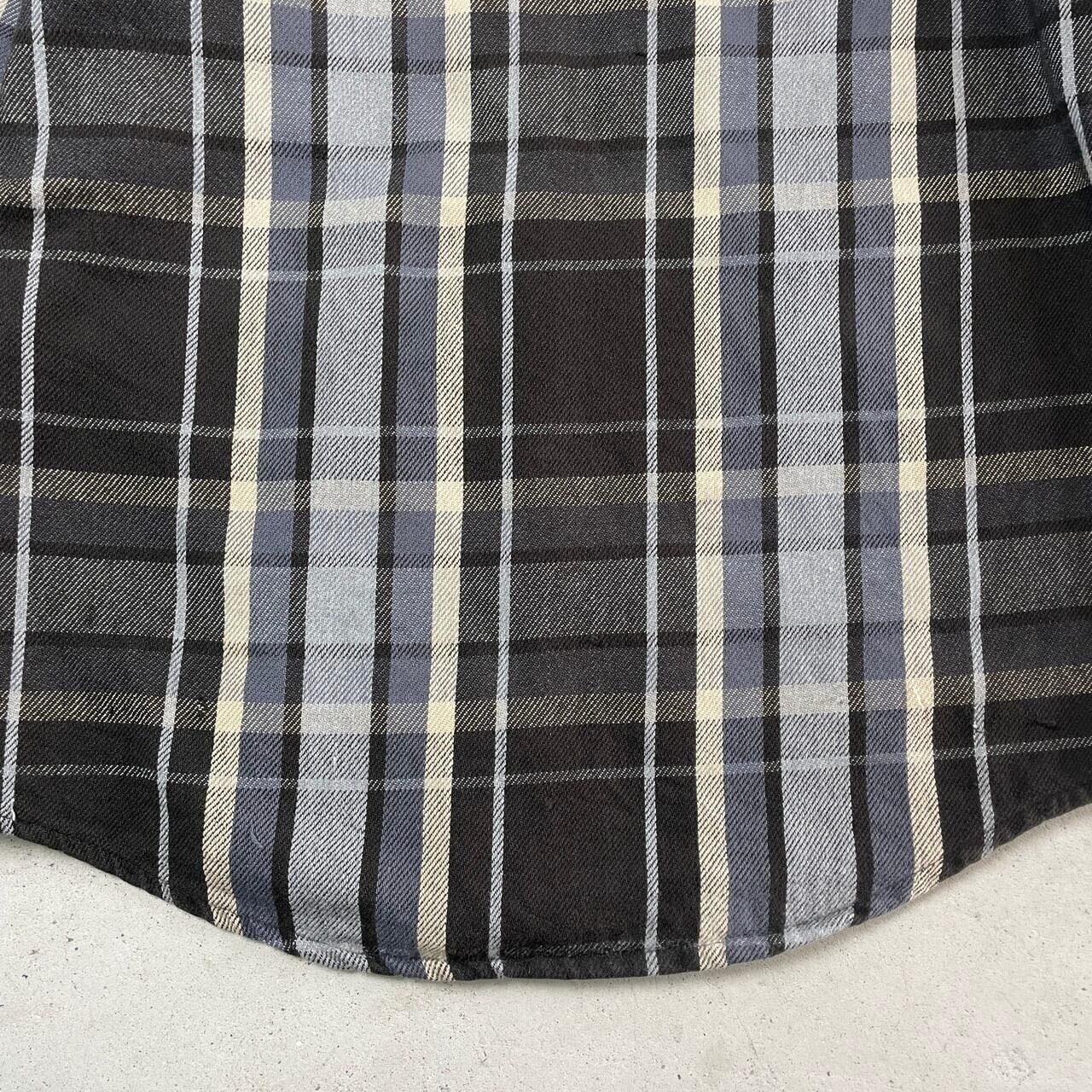 80年代〜 襤褸 Carhartt カーハート 長袖 ヘビーネルシャツ チェック