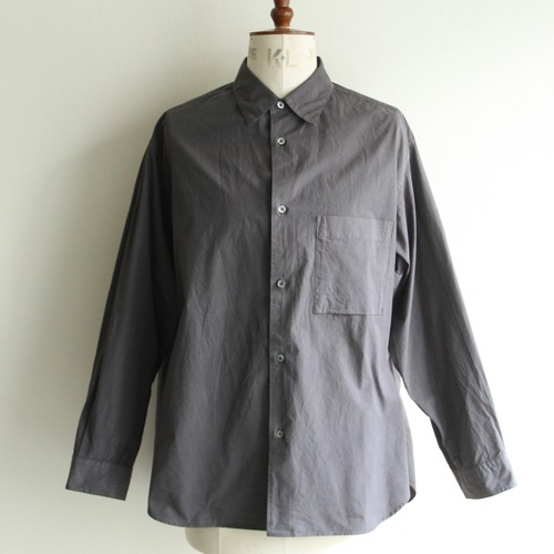 STILL BY HAND【 mens 】  peach twill shirt