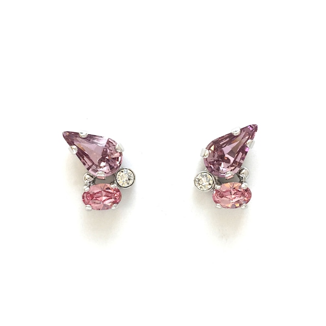 Birthstone/１月/シルバー　ピアス