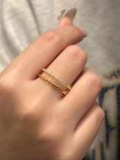 Double zirconia ring