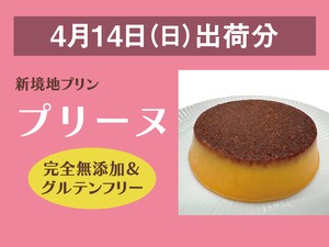 新境地プリン「プリーヌ」【2024年4月14日出荷分】