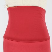 フラメンコ 衣装 ファルダ スカート レッド系 QTOMA スペイン製 赤 無地 シンプル ペチコート 伸縮 ストレッチ 練習 レッスン ハイウエスト ダンス衣装 イベント ステージ インナー 落ち着いた色