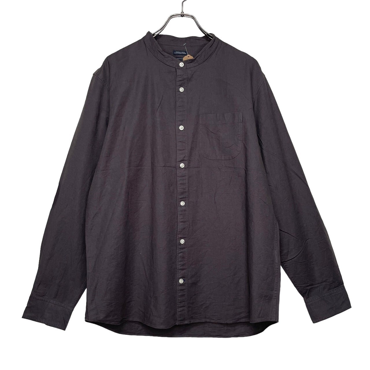 GAP 長袖ノーカラーシャツ L | 古着屋OLDGREEN