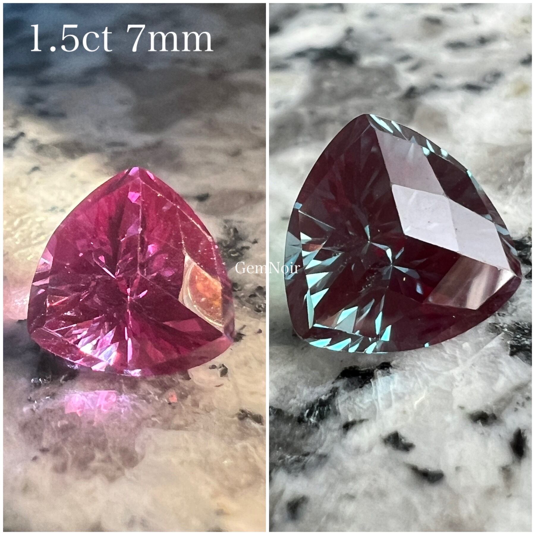 高品質！再結晶アレキサンドライト ルース 0.641ct