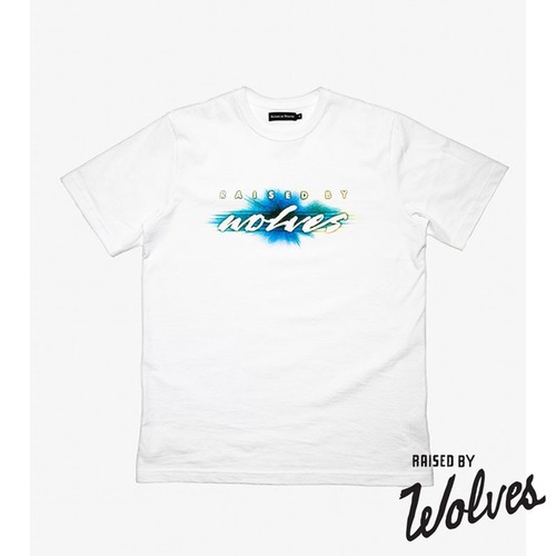 【RAISED BY WOLVES/レイズドバイウルブス】MYSTERIES TEE 半袖Tシャツ / WHITE / SS25-13174
