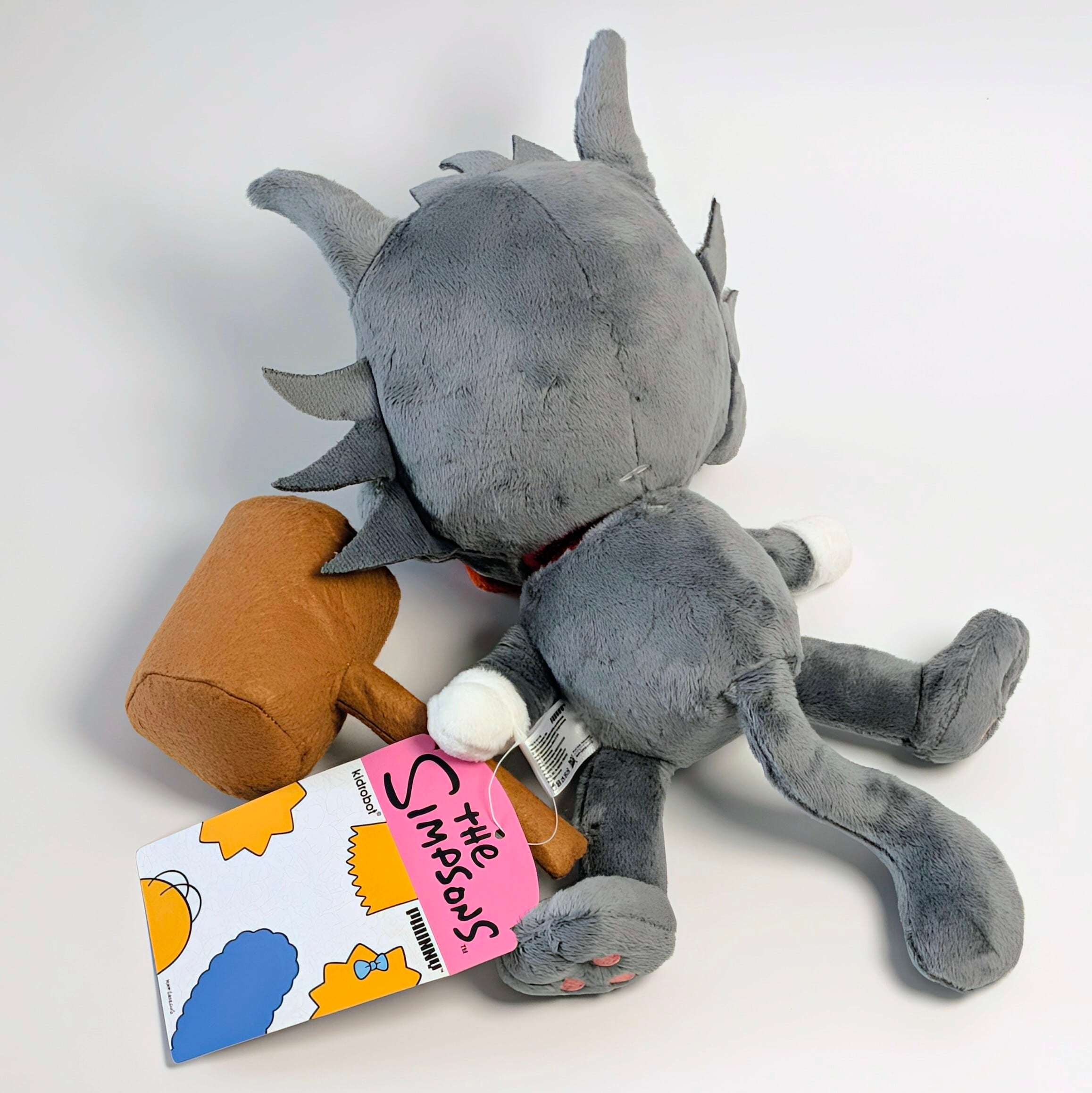 ⚡️LIMITED⚡️Kidrobot【 The Simpsons（ザ シンプソンズ） 】『 スクラッチー 』イッチー&スクラッチー インタラクティブプラッシュ / plush toy / ぬいぐるみ 〚アメリカン雑貨 アメトイ〛