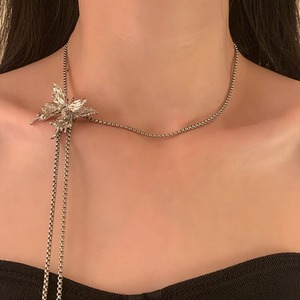 Heytao蝶のタッセルネックレス・ウエストチェーン 3way