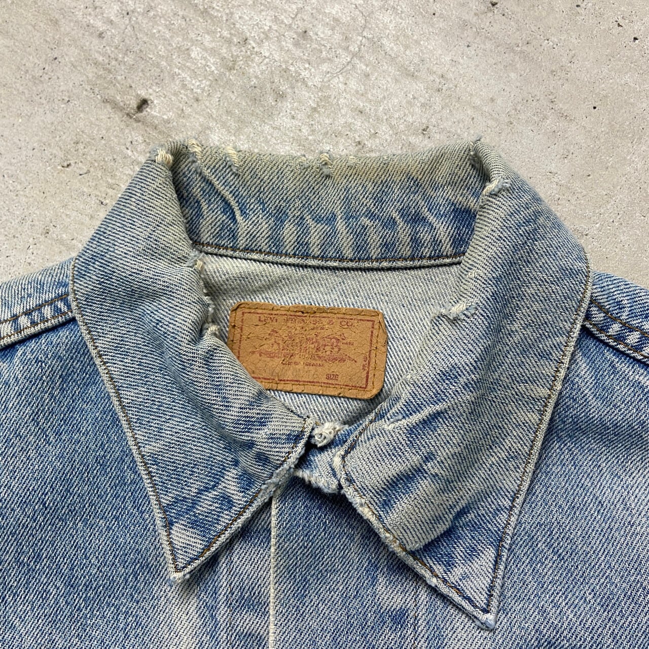 80年~90年代 USA製 Levi's リーバイス 70506 0216 デニムジャケット