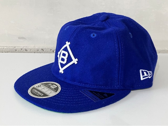 NEW ERA BROOKLYN DODGERS 9FIFTY STRAPBACK MELTON CAP (DODGER BLUE)