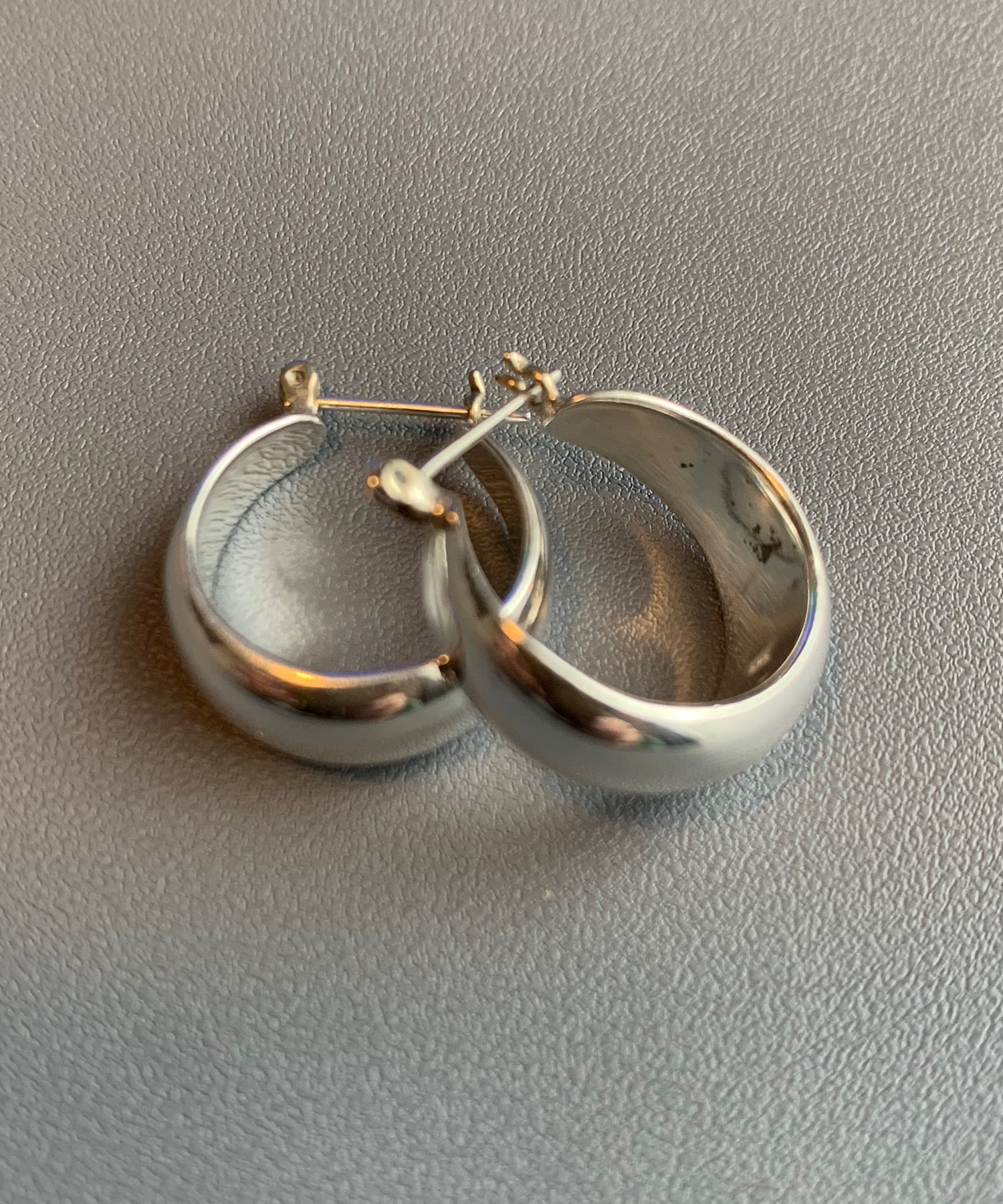【送料無料】Sterling 925 Silver hoop earrings1