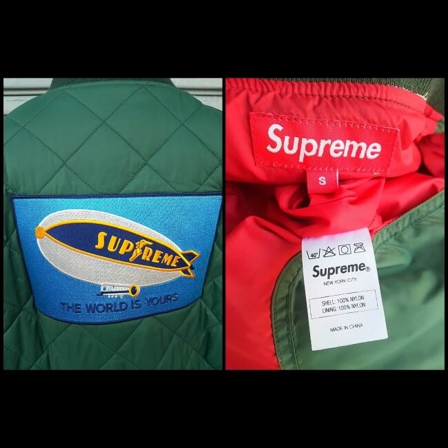 2012SS】シュプリームSupreme/美品/Quilted Work Jacket/中綿入り