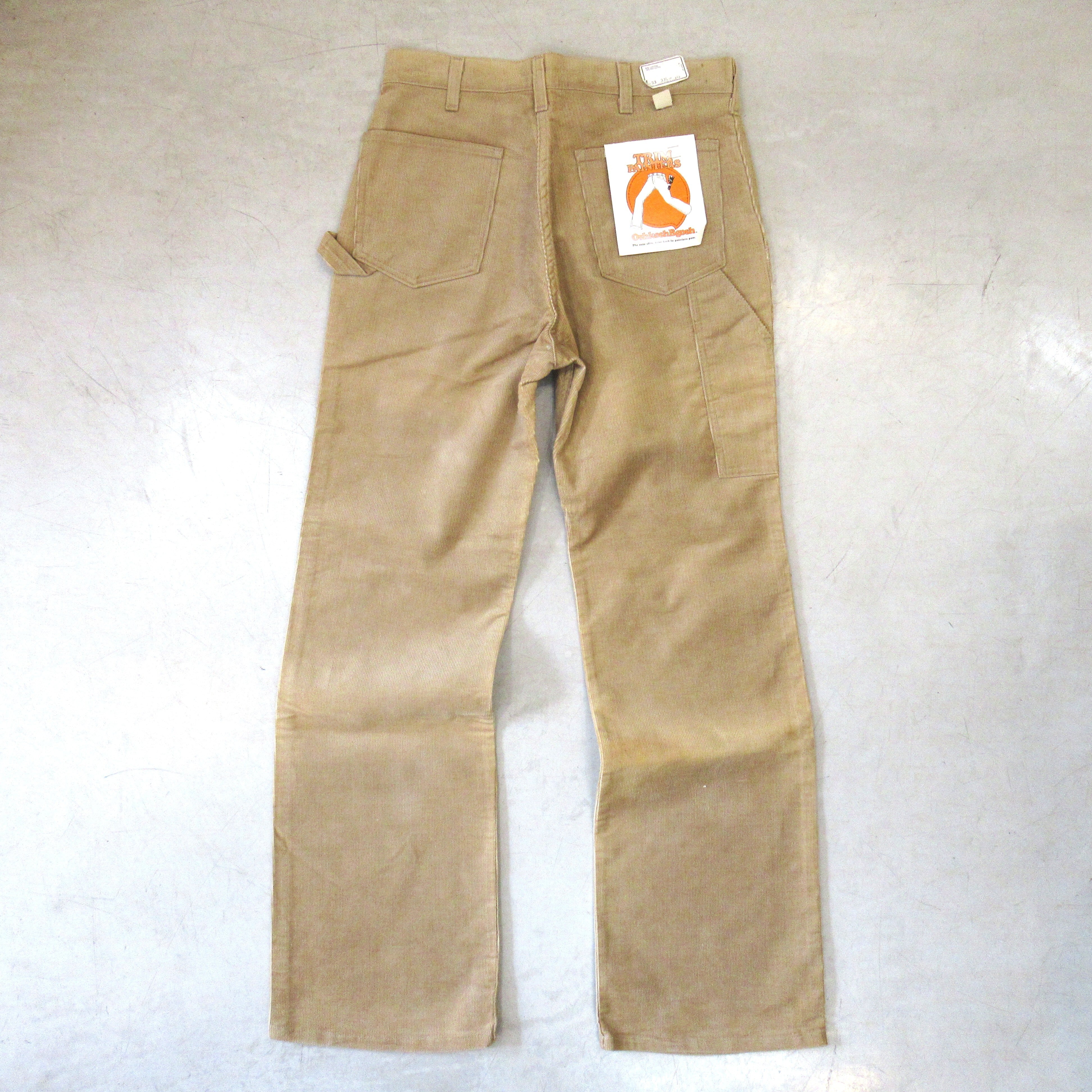 70S Oshkosh B`gosh Deadstock!! Coruduroy Painter Pants【W33 L33