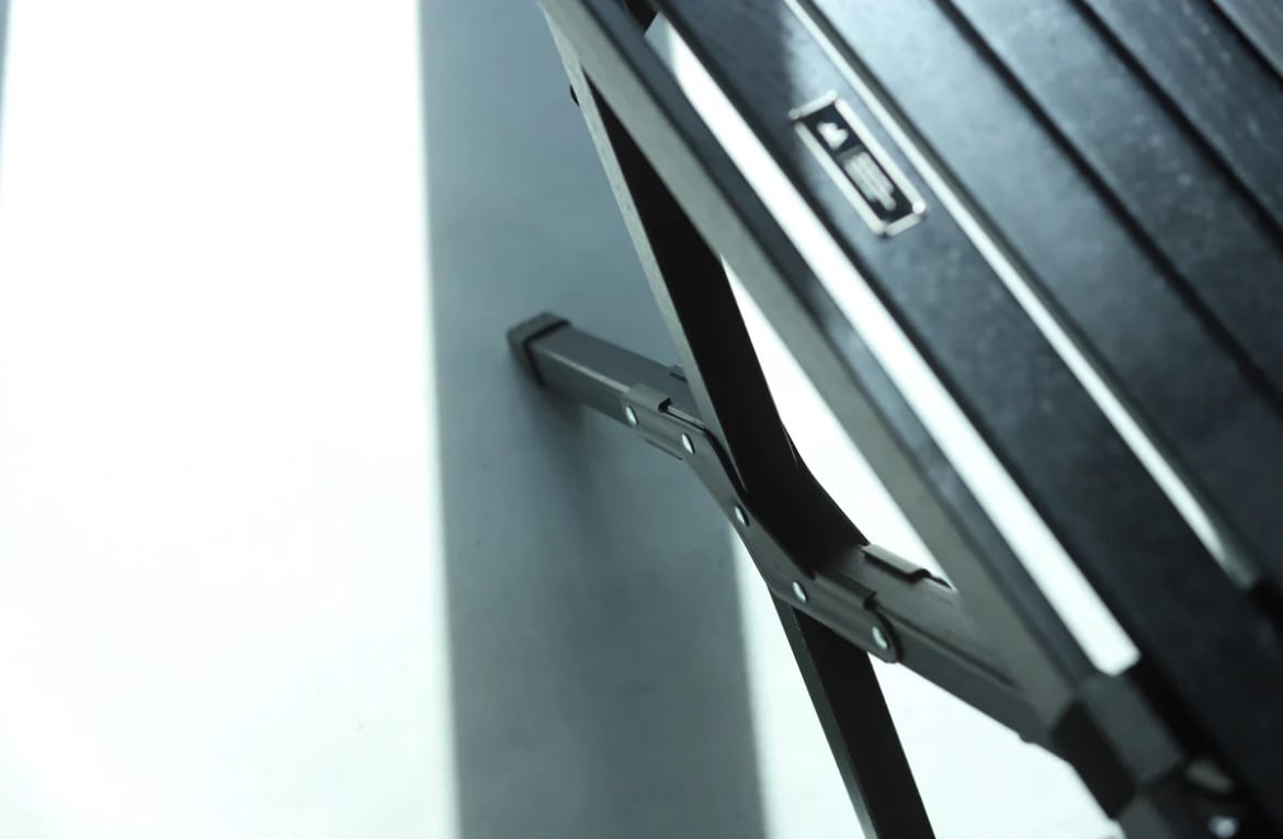 ANOBA BLACK EDITION ウッドロールトップテーブル | CAN FEEL