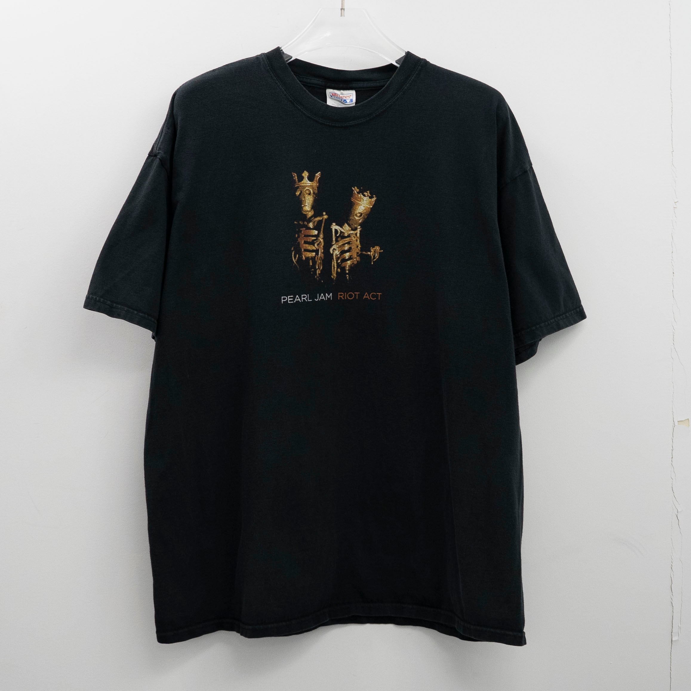 Pearl Jam " Riot Act " Hanes 2XL【E6-35】
