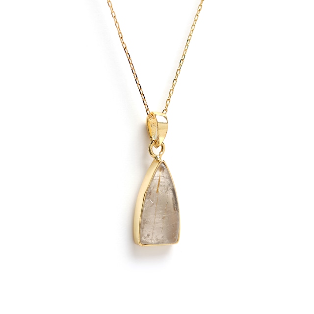 【MARKET】SINGLE STONE NECKLACE 0078