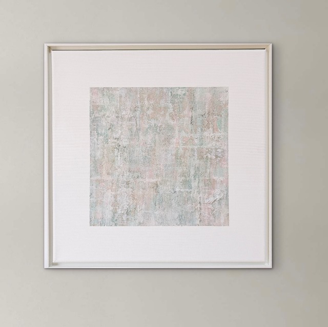 The modern  spring greenery -frame- / Interior art