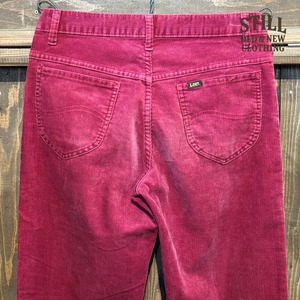 1980's Lee200 CORDUROY PANTS  MADE IN USA  【サイズ表記 W30× L32】 /  80年代 リー200 コーデュロイ パンツ アメリカ製