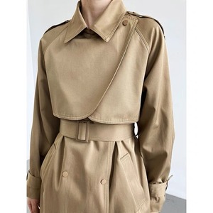 Large yoke trench coat　41200