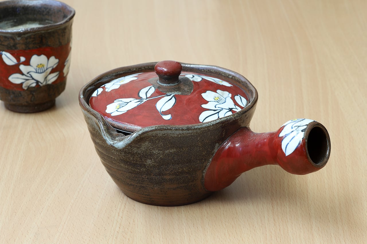 帯山茶花 急須 工房：福昭窯（波佐見焼） | Pay ID