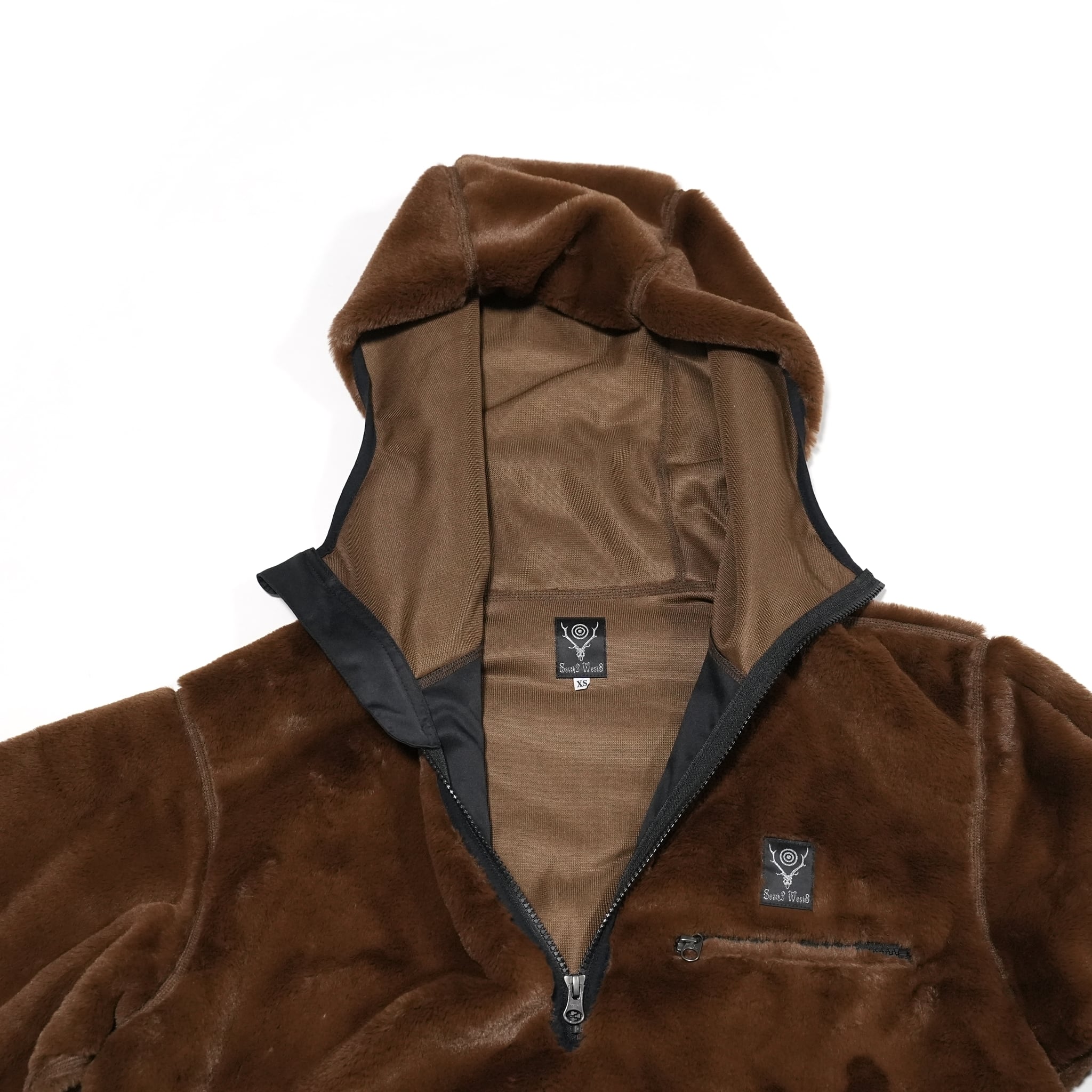 SOUTH2 WEST8 PIPING PULLOVER HOODY