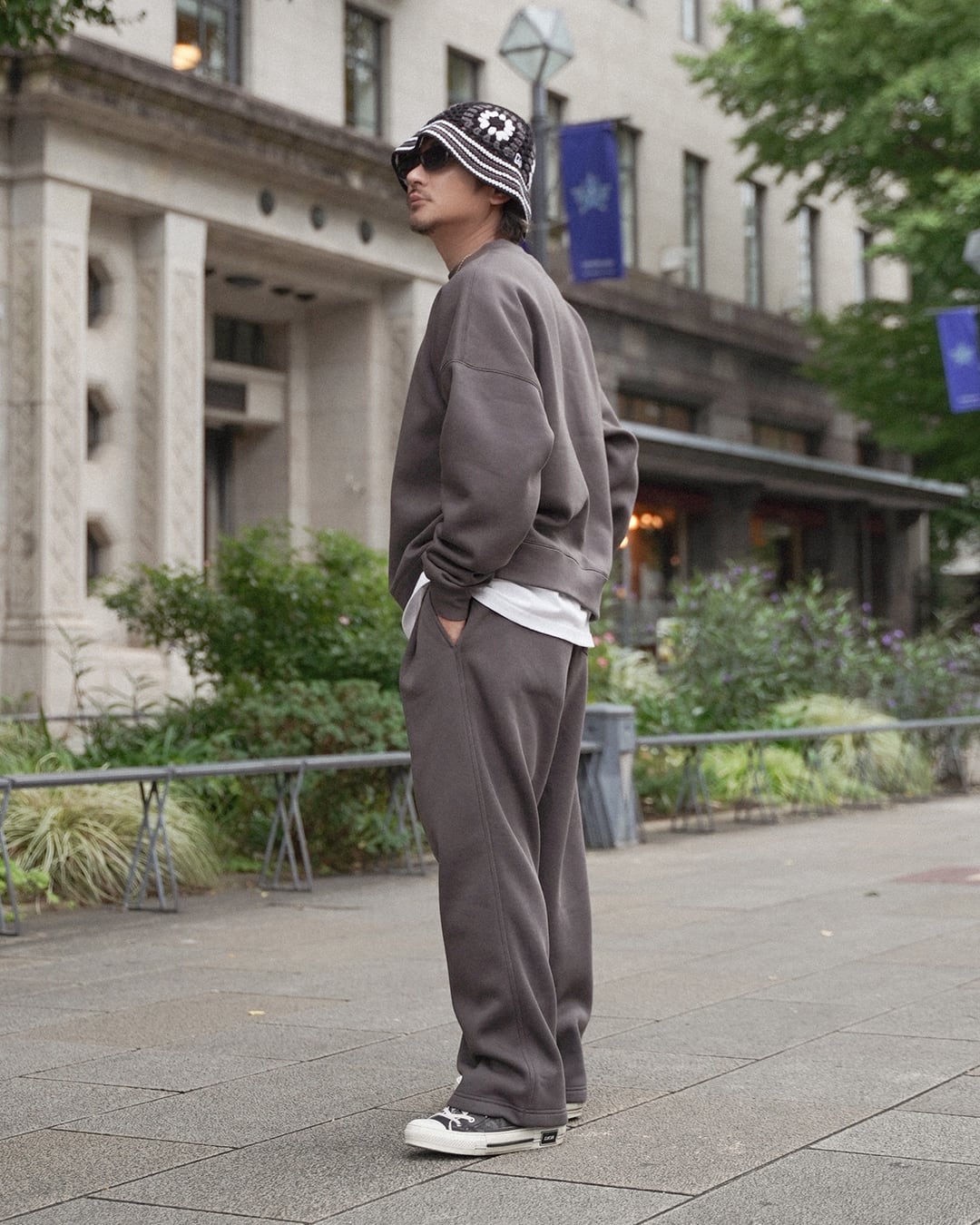 Re:room】TUCK WIDE SWEAT PANTS［REP302］ | #Re:room（リルーム）