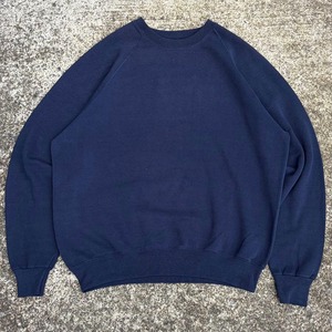 【XLサイズ】USA製 90's Lee 無地 プレーン ヴィンテージ 紺 スウェット