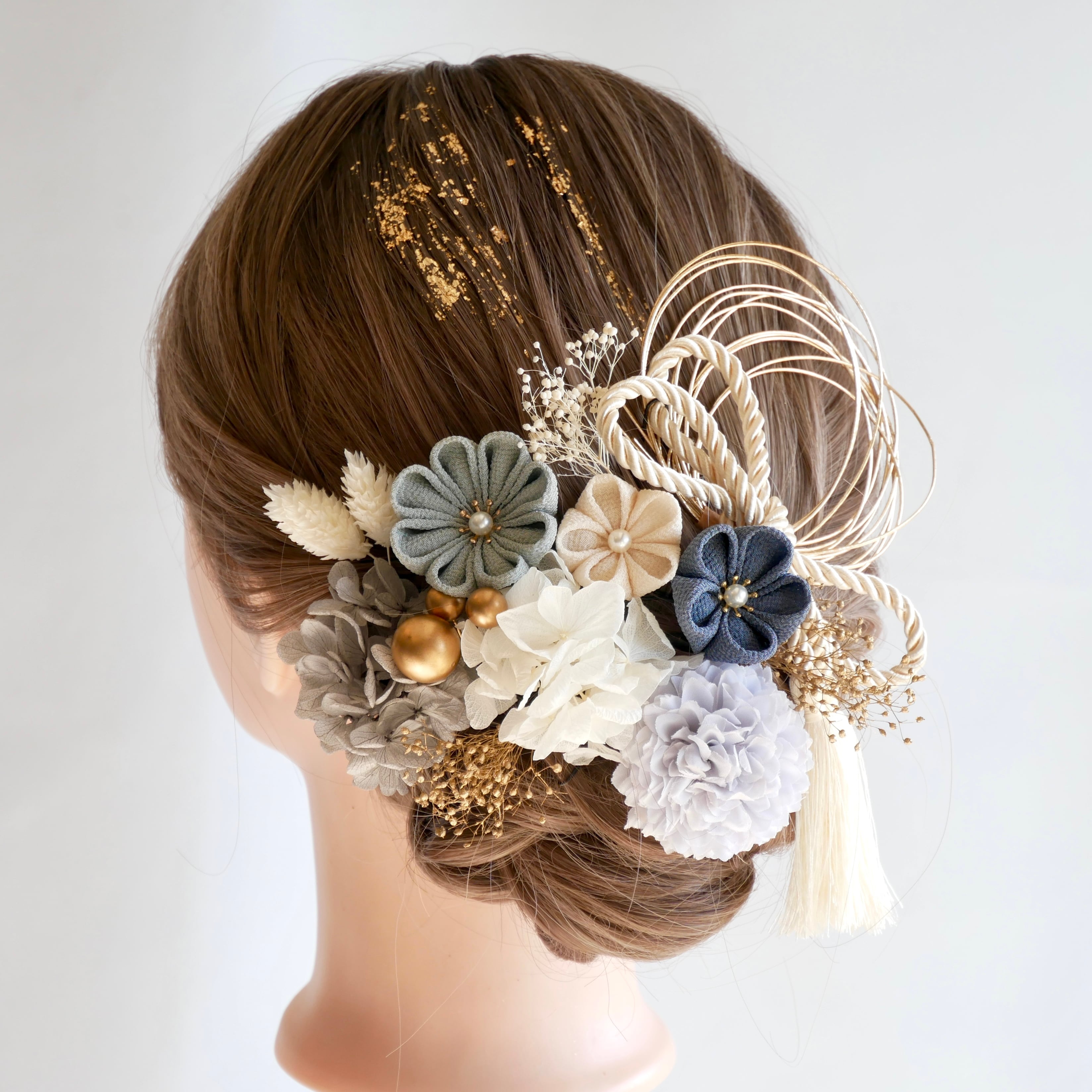 髪飾り 帯飾り 成人式 七五三（帯飾り 帯締め飾り 髪飾り／成人式 卒業  