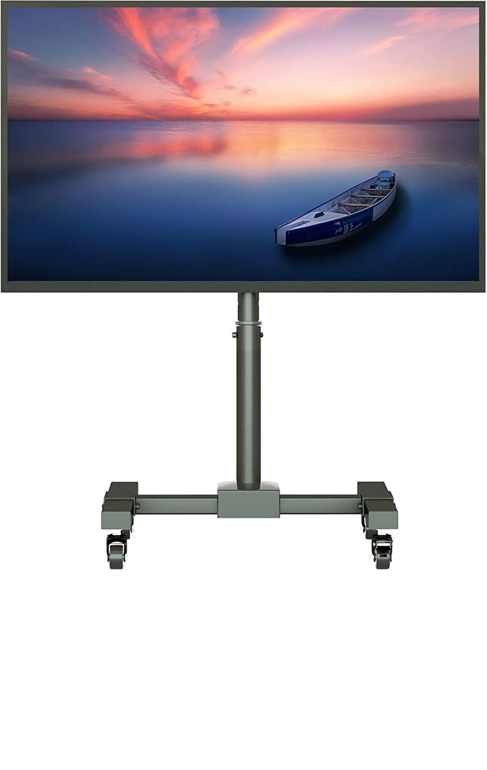 42インチモニター(テレビ台付き) ➆特注フロアモニタースタンド 移動式 13-42インチ液晶モニターに対応