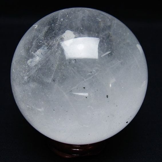 水晶 丸玉 69mm スフィア 置物 水晶玉 一点物 151-8919