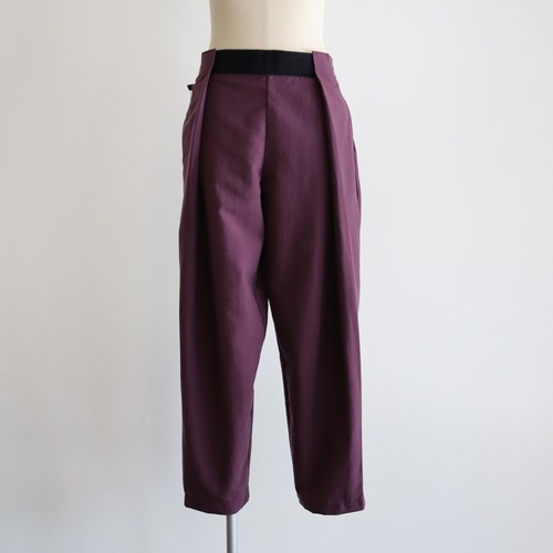 RELAX FIT " NPID Nylon Beachslacks ( Dark Purple )"