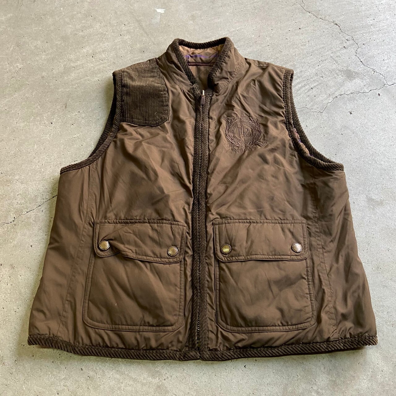 LAUREN Ralph Lauren ラルフローレン 中綿 キルティングベスト