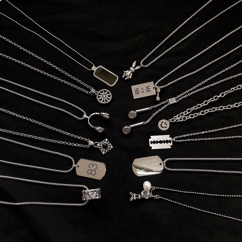 セーター ネックレス アクセサリー レース ペンダント ブラック・アイド・ピーズ11362474675