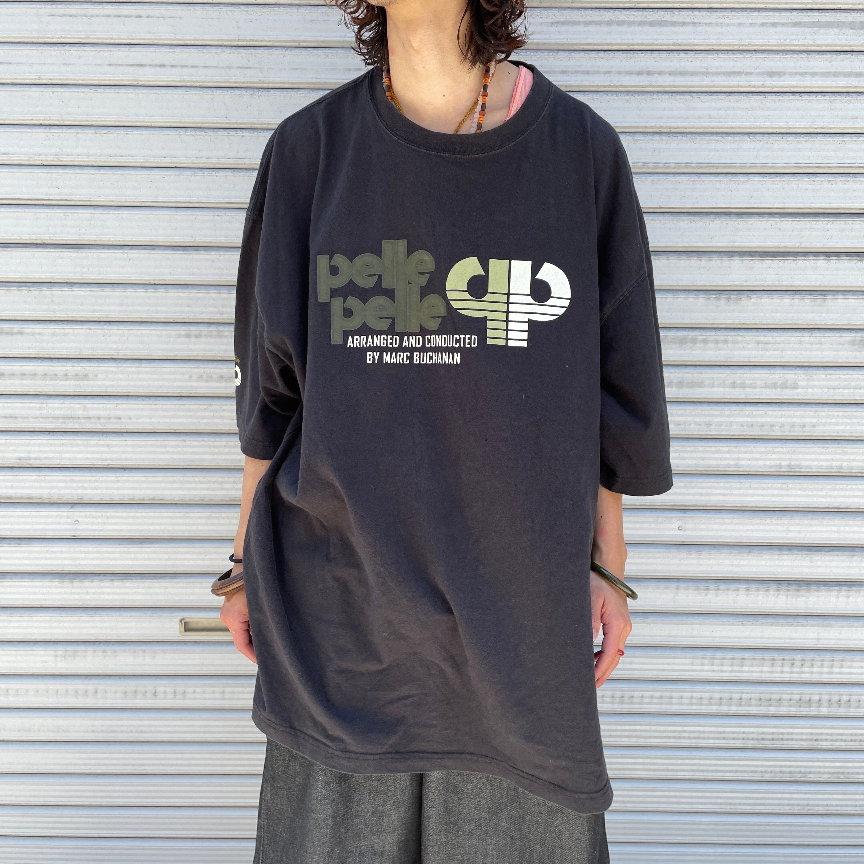 【アメリカ❗️】90s プリントロゴ半袖Tシャツ　黒　3XL ビッグサイズ