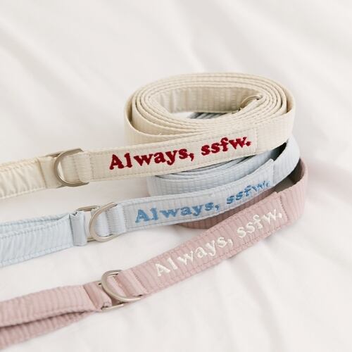 予約【SSFW】Love, Walk Teddy Leash (3 colors)