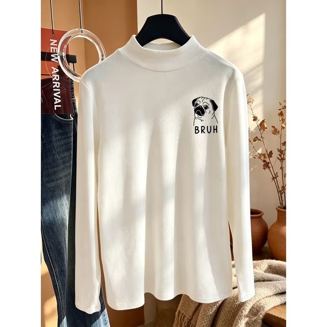Warm high-neck top　　item-0515