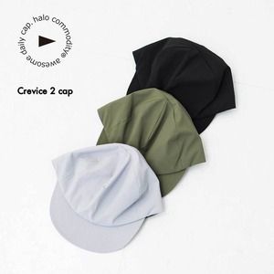 halo.commodity [ハロ コモディティ] Crevice 2 cap  [HL-1002] クレビス 2 キャップ・アウトドアキャップ・サイクルキャップ・シンプル・ナイロン製・MEN'S / LADY'S [2025SS]