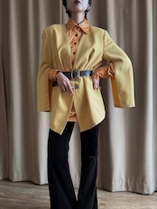 geometric pattern rétro long shirt-5191-3