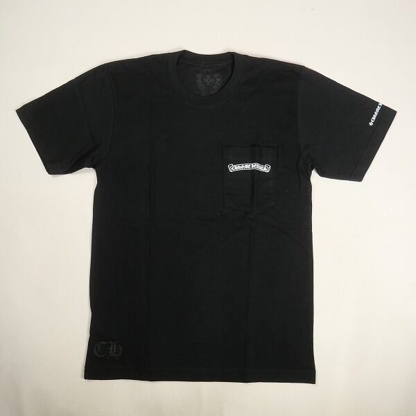 Size【S】 CHROME HEARTS クロム・ハーツ SCROLL SS T-SHIRT BLACK