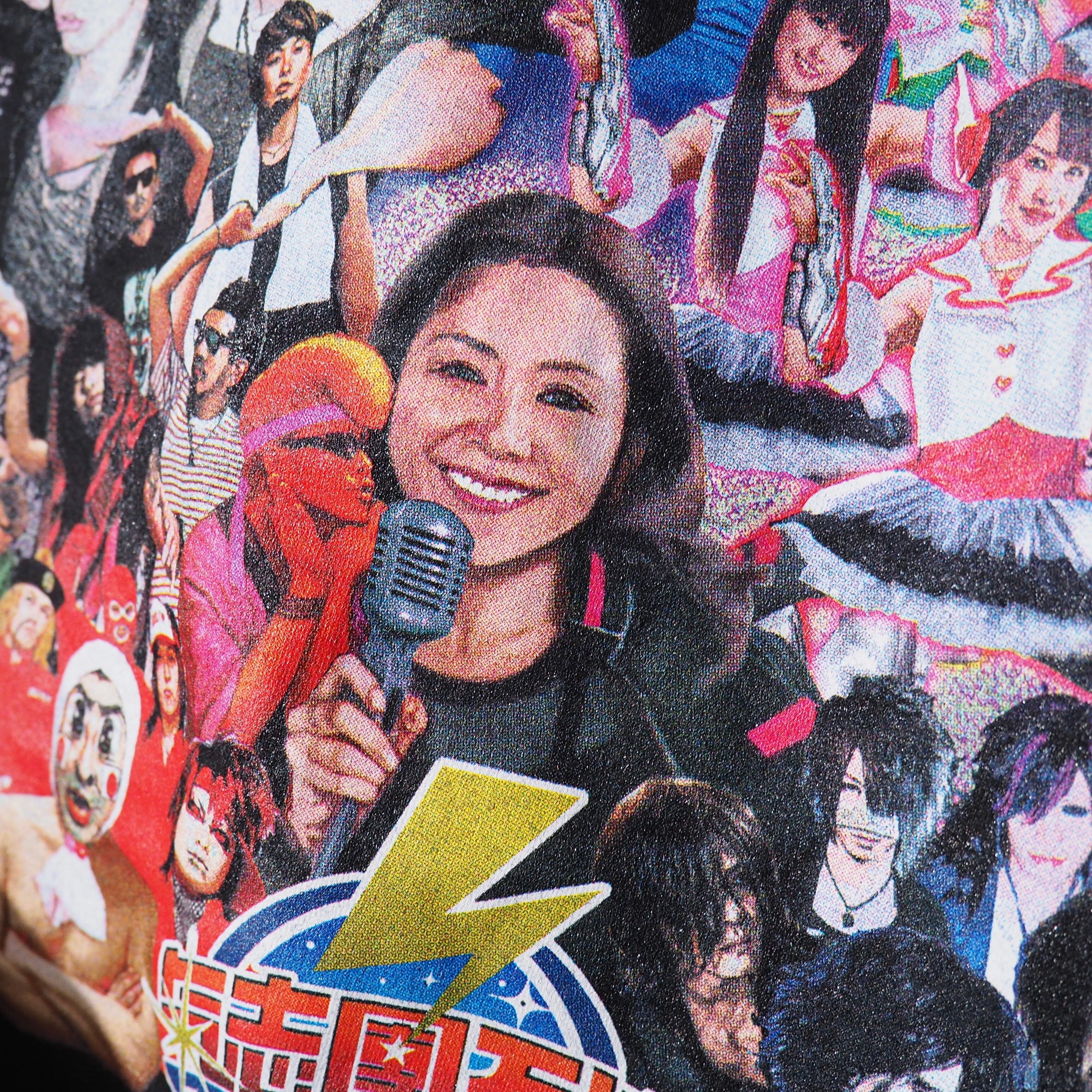 2012s " 氣志團万博 " All Star printed Tee