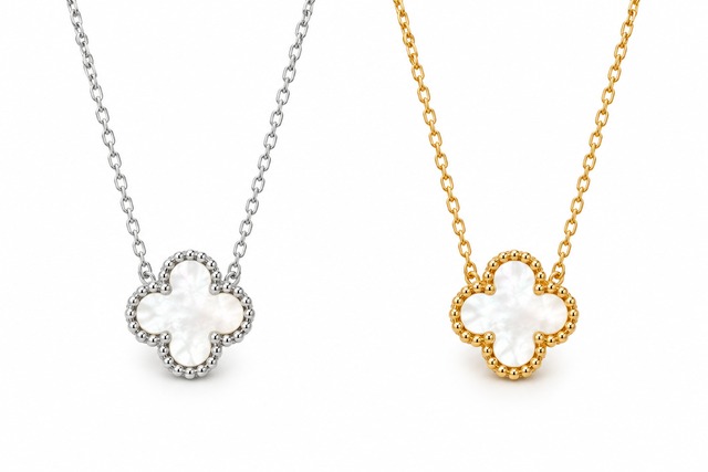 シェル　ネックレス　ゴールド　クローバー クローバーシェルネックレス | jewelrychaco