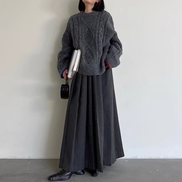 loose cable knit 10622