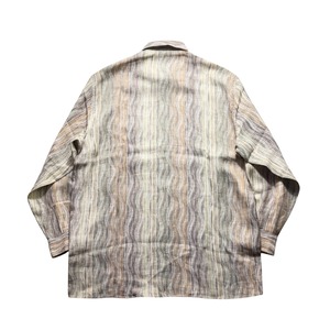 MISSONI pure linen stripe shirt