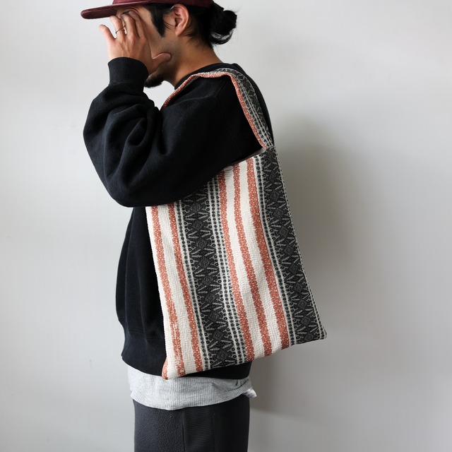 Hagi / Vintage Quilt - One Handle Bag - M #72