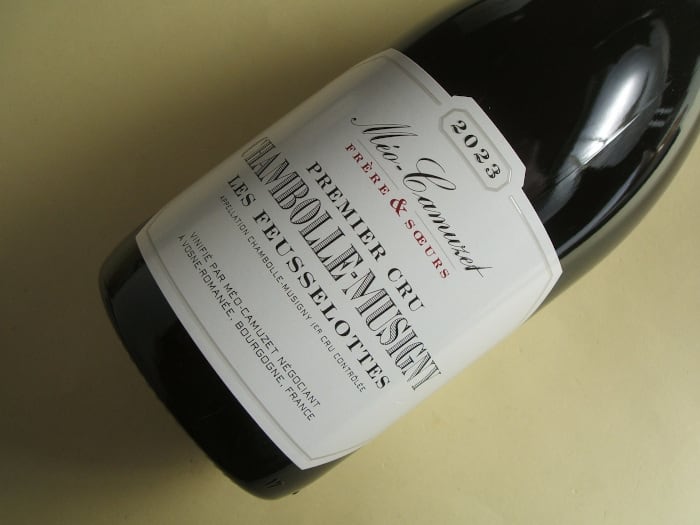 シャンボール・ミュジニー 1級 レ・フスロット 2023年 メオ・カミュゼF&S