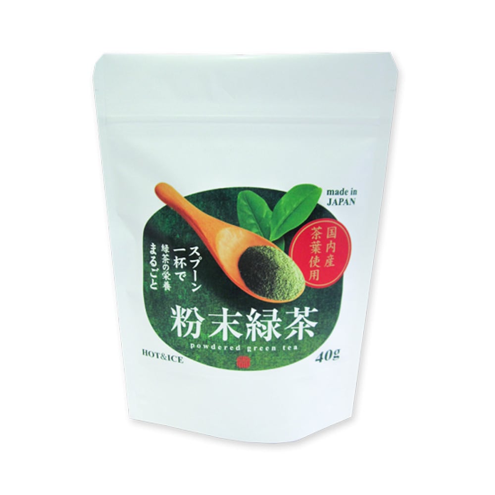 粉末緑茶 40g | 茶のまち川根事業協同組合