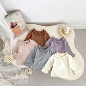 【BABY&KID】秋新作　パステルカラーＴシャツ