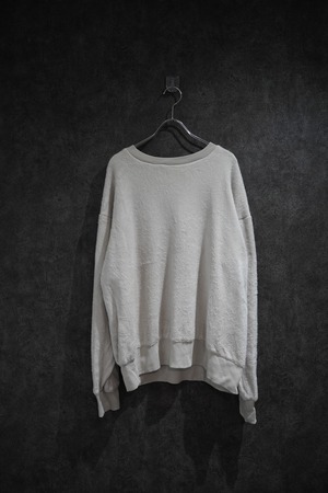 Salvy.'  boa sweat   gray